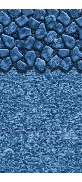 24' x 48" Round P25 Beaded Boulder/Swirl Liner