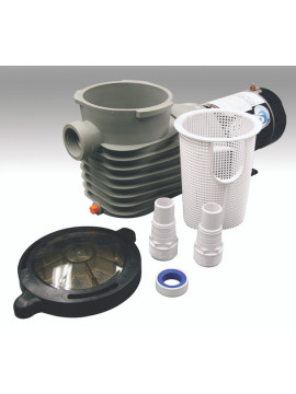 1 hp Deluxe White River Dual Port Pool Pump 