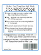 Water Tube Straps - 6 per package