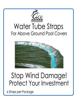 Water Tube Straps - 6 per package