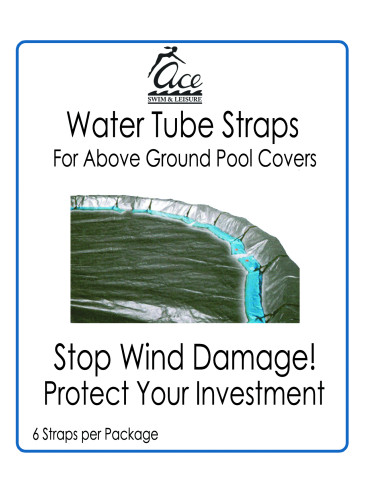 Water Tube Straps - 6 per package