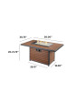 Kenwood Rectangular Chat Height Gas Firepit Table